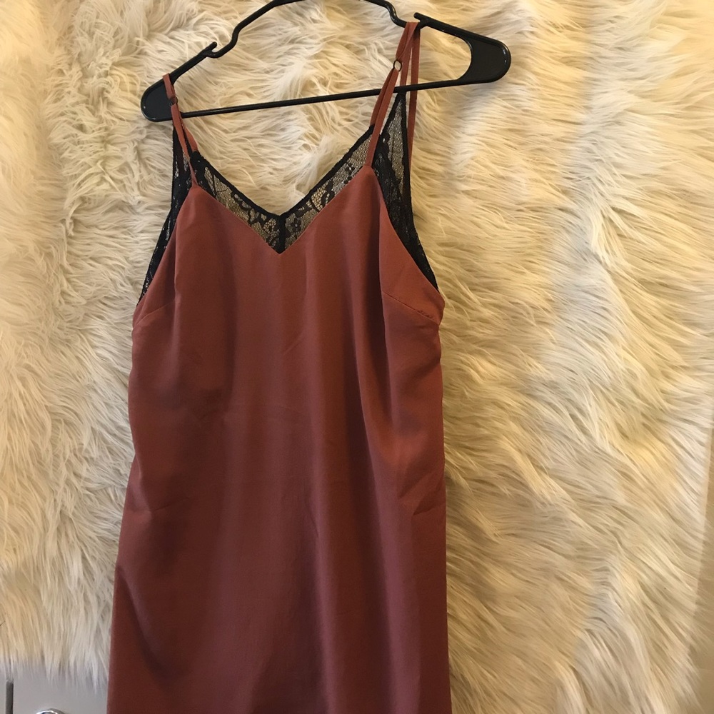 Satin Lace Dress
